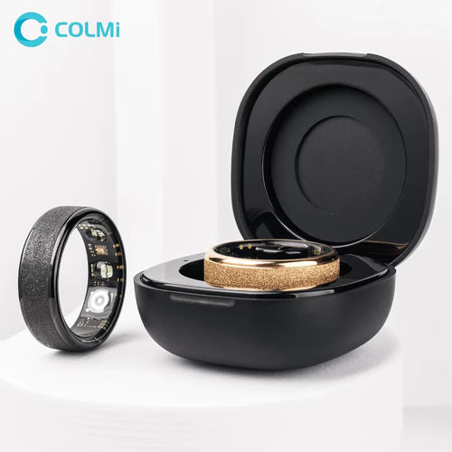 R10 Smart Ring with Charging Case - Ultimate Health & Sleep Monitor for Active Lifestyles, 5ATM Waterproof, Stylish Multi-Sport Wearable