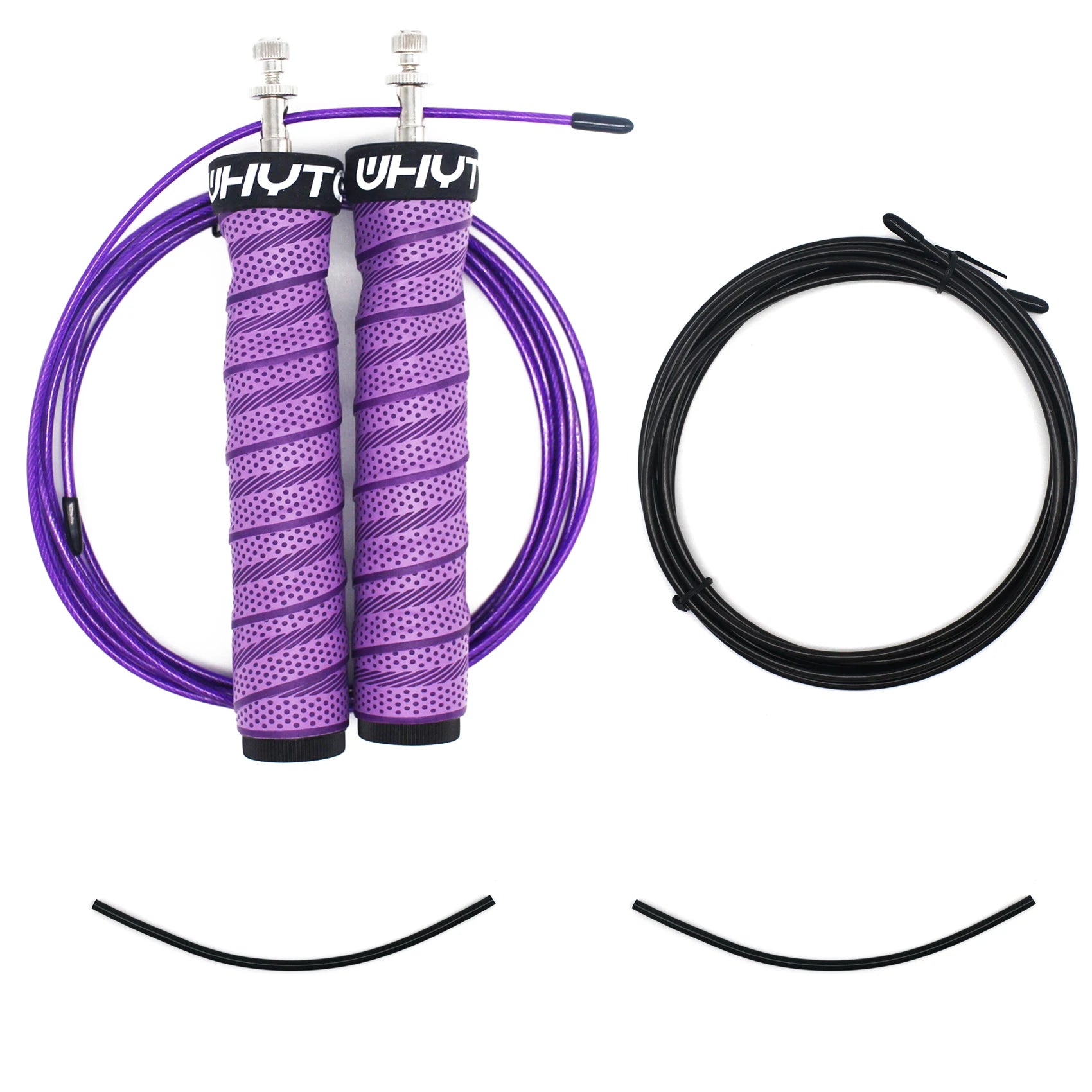 Speed Skipping Rope Crossfit Jump Rope with Anti-Slip Handle for Double Unders